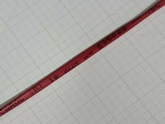 Carol E3502S 18/2C Solid Plenum Fire Alarm Security Wire Cable FPLP Red /100ft