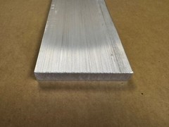 1/2″ x 4″ Aluminum Flat Bar x 8 Inch Length, 6061 Aluminum