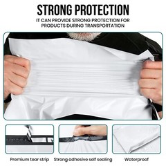 Choose Size Poly Mailers Shipping Envelopes Self Sealing Plastic Mailing Bags