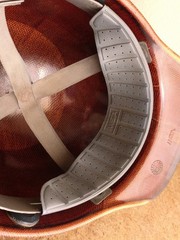 MSA Skullgard Safety Hard Hat Cap Brown Class C