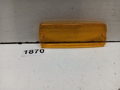 Whelen 500 Series Amber Non Optic Lens Model 50LENSLA P/N 68-3963228-10A #1870