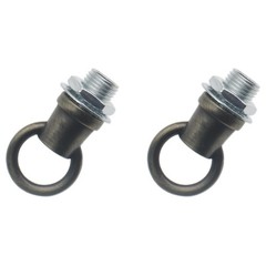 HAJXZH 2 PCS Light Fixture Hooks M10 Lighting Fixture Ring Nut Bronze Hanging…