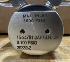 SALE Neon Controls, Stainless Steel Press Regulator 15-247B1-2AF7-LH-UM,0-100psi