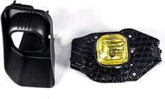 Fog Lights Ford F250 F350 F450 F550 Super Duty 2011-2016 Yellow Lens Harness
