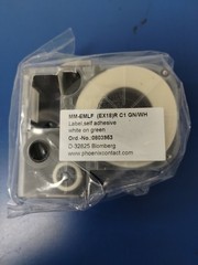PHOENIX CONTACT MM-EMLF (EX18) R C1 GN/WH Highly flexible label – continuous