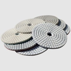 Concrete Polishing Pads 4″ Wet Dry Concrete Sanding Discs Set Concrete Polishing