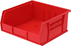 Stackable Heavy Duty Storage Bins Plastic Organizer 10x11x5 Garage Parts Box 2P