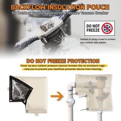 Insulated Cover for Outdoor Backflow Pressure Vacuum Breaker 600d Oxford fabric