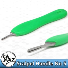 Scalpel Handles #5 #6 with Plastic Grip Handle for Surgical Blades #10 to 25