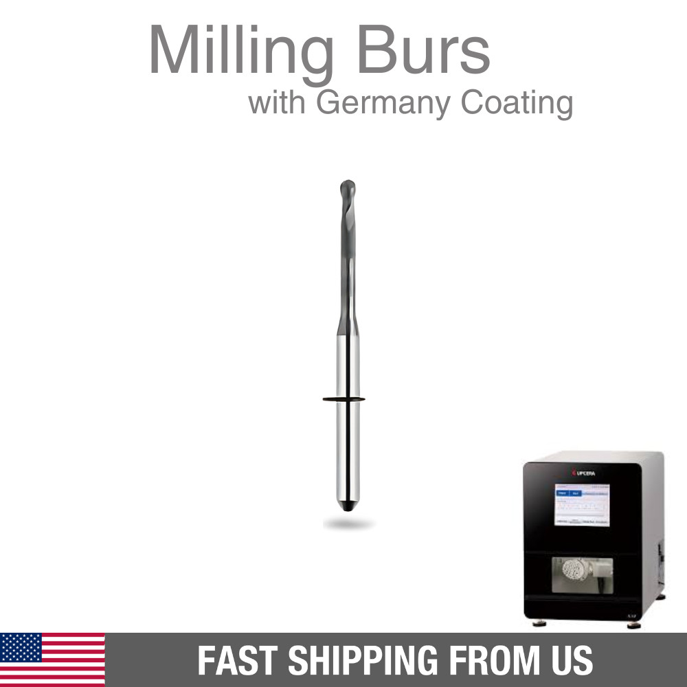 Upcera A52 Milling Burs for Zirconia CAD/CAM 2.0mm W DLC