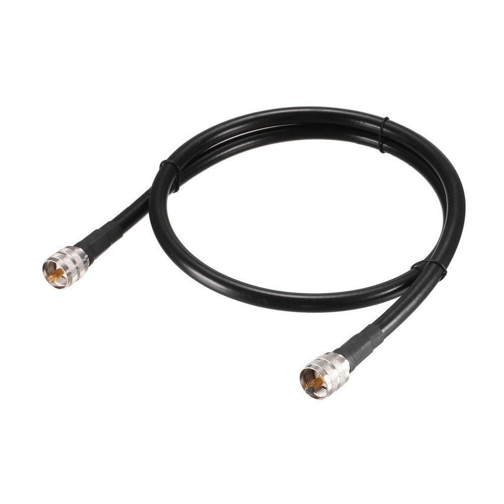 UHF Male PL-259 to UHF Male PL-259 Low Loss RG213 Coax Jumper Cable 0.9M/3ft