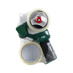 Duck General Purpose Packing Tape Gun with Foam Handle, Clear, 1.88 in x 55 yd,