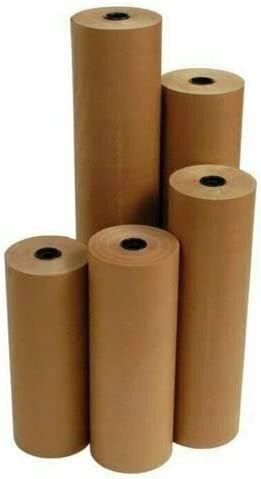 36″ 40 # 760′ Brown Kraft Paper Roll Shipping Wrapping Cushioning Void Fill