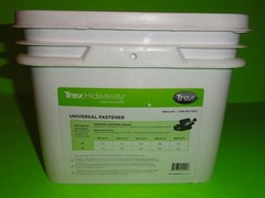 (900 Count) TREX Hideaway Hidden Deck Universal Fasteners 500 sq.ft. DA00002 NEW