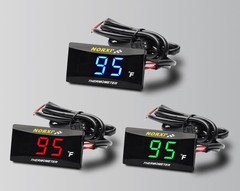 Cylinder Head Temperature Meter Engine Temperature Gauge with 10mm 14mm Probe…