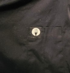 Chef Works Black Short Sleeve Chef Coat Jacket Med. – Polycotton Workwear Coat