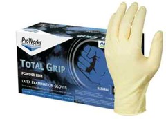 Adenna Total Grip – Latex Powder Free 8 mil MEDIUM Gloves – 1 Box of 100