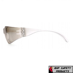 PYRAMEX INTRUDER SAFETY GLASSES I/O MIRROR LENS INDOOR/OUTDOOR S4180S (12 PAIR)