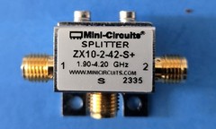 Mini-Circuits ZX10-2-42-S+ 2-Way SMA Splitter 1.9-4.2GHz