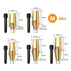 US Dental ET Straight Abutment Hex fit Hiossen ET Osstem TS Mini/Regular