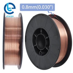 ER70S-6 .030 Inch (0.8mm) Mild Steel MIG Welding Wire 11-lb × 2 Roll