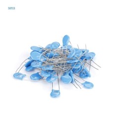 0.1uF (100nF) 500V Ceramic Disc Capacitors – Pack of 10/25/50/100
