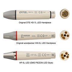 Woodpecker Ultrasonic Scaler LED Handpiece HW-5L DTE HD-7L Dental Piezo Tip EMS