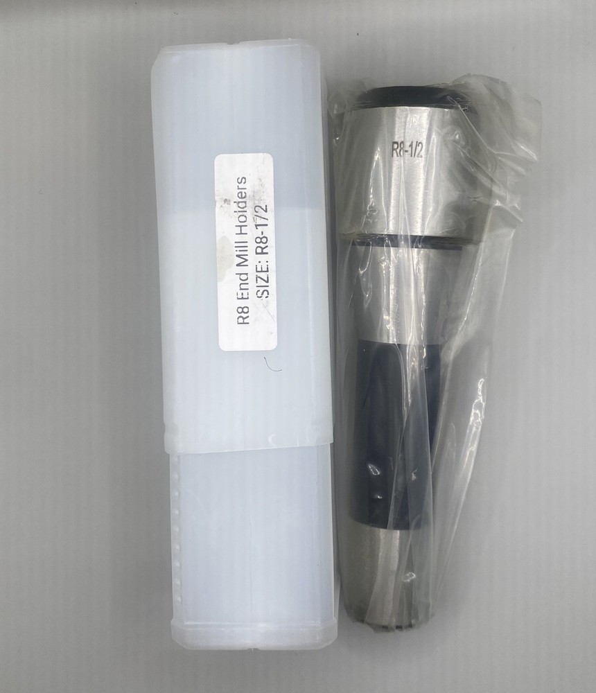 R8 End Mill holder: Size R8 1/2 ” Hole Dia.