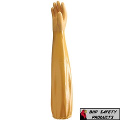 ATLAS 772 CHEMICAL RESISTANT GLOVES SHOWA MFG 26″ SIZES M, LG, XL (2 PAIR PACK)