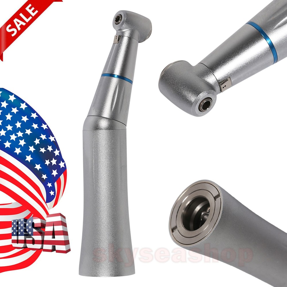 Dental Contra Angle Dental 1:1 Inner Water Low Speed Handpiece fit CA2.35mm burs