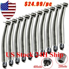 E-generator Dental LED Fiber Optic High Speed Handpiece 2/4hole hand piece YBM