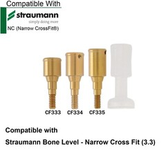 For ITI Straumann Implant Locator Abutment NC/RC 3/4/5mm Male Cap Tool Removable