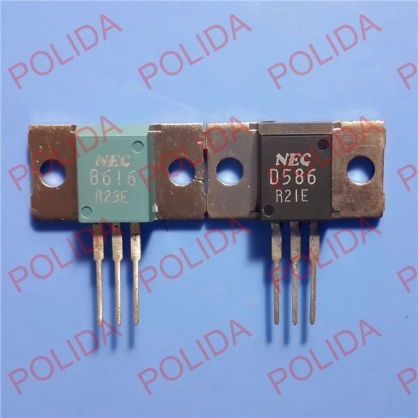 1pair Transistor NEC MT-100 2SB616/2SD586 B616/D586