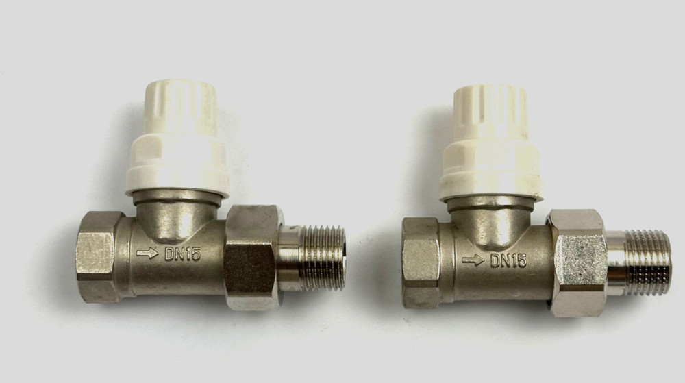 RHT 1/2″ Straight Thermostatic Radiator Valve set (2 valves)