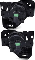 Pair Fog Light Lamps W Harnesses Compatible with Maxima 2009-2014 Clear lens