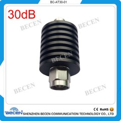 rf attenuator 30W N 30dB Attenuator Plug male to Jack female 30 Watt DC-3Ghz
