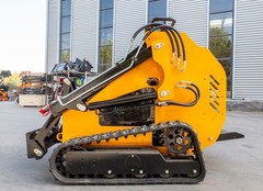 Pre-Sale Upgraded Mini Skid Steer Twin cylinder Tracked Loader 23HP Free Ship