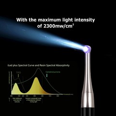Dental LED Curing Light Cure Lamp Wireless Cordless Resin Woodpecker Style LA