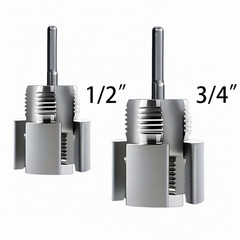 2pcs Integrated Internal & External Pipe Threading-Tool,PVC Pipe Threader Kit