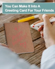 Small Notebook Bulk 60 Packs Pocket Journal Blank A6 (4.25 x 5.5 in) Kraft No…