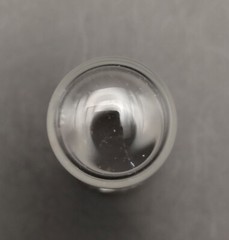 DISCOUNTED 14mm Clear Glass Female Ground Joint Stopper Cap
