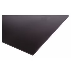 Black Uhmw Sheet Stock 24″ L X 12″ W X 0.250″ Thick, Ps-Uhmw-Rcy-2