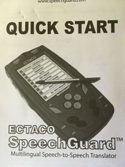 Ectaco SpeechGuard Travel Edition TL2-Esp English Spanish Translator