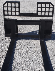 48″ Long 4,000 Pound Walk Through Pallet Forks Fits Bobcat Skid Steer Loader