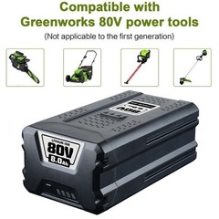 2-PACK 8.0Ah Li-ion Battery 80 Volt GWL1840 for GBA80600 GBA80400 GBA80200 Tools
