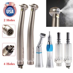 NSK Style Dental LED High/Low Speed Handpiece Straight Contra Angle Air Motor
