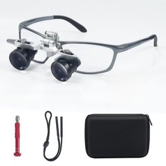 2.5X 3.5X Dental Binocular Loupes Surgical Magnifier 300-550mm