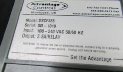 ✌ ADVANTAGE CONTROLS MEGATRON SSCF3E6 COOLING TOWER CONTROLLER