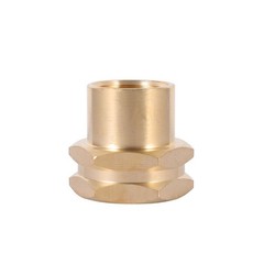 Brass Pipe to Garden Hose Fitting 3/4GHT female 1/2 NPT female,