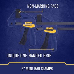Irwin Quick-Grip Clamp Set 8Pc